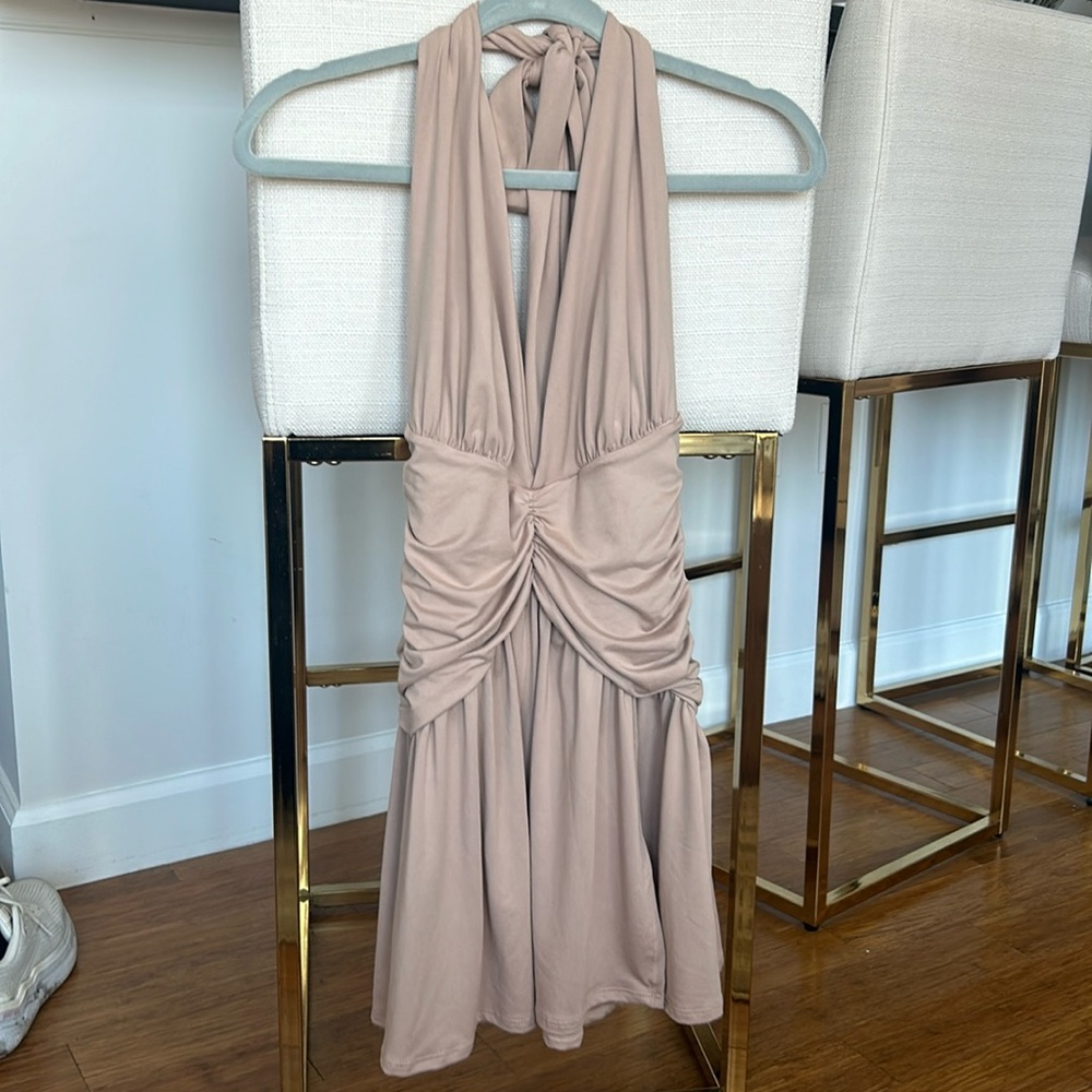 Halter Top / Coverup - NWT - Lowback
